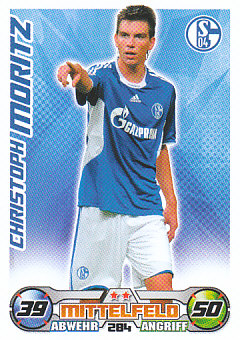 Christoph Moritz Schalke 04 2009/10 Topps MA Bundesliga #284